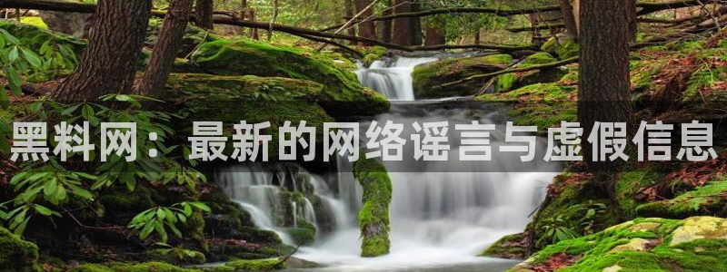 51cg今日吃瓜热门大瓜:黑料网:最新的网络谣言与虚假信息
